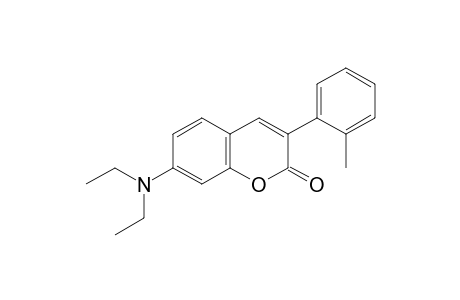 7-(Diethylamino)-3-o-tolyl-2H-chromen-2-one