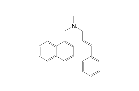 1-Naphthalenemethanamine, N-methyl-N-(3-phenyl-2-propenyl)-, (E)-