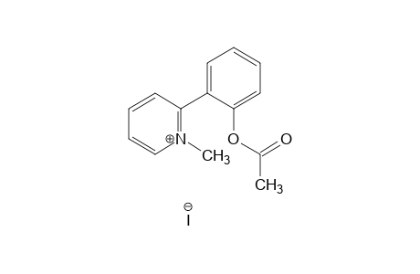2-(o-hydroxyphenyl)-1-methylpyridinium iodide, acetate (ester)