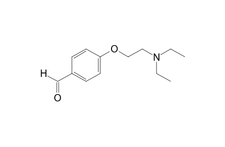 p-[2-(diethylamino)ethoxy]benzaldehyde