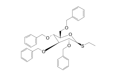 Ethyl tetrabenzyl-1-thio-.beta.-D-glucoside