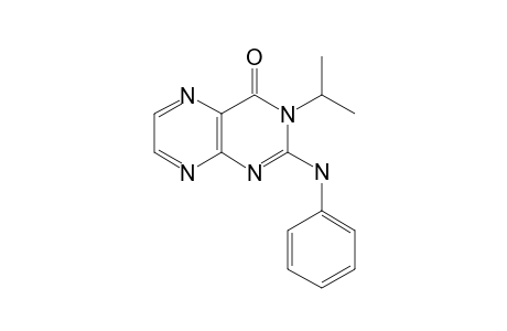 3-Anilino-2-isopropylpteridin-4(3H)-one