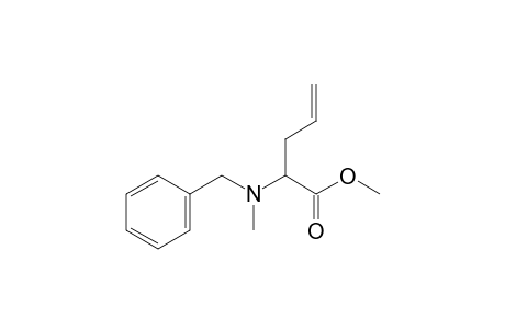 2-[Benzyl(methyl)amino]pent-4-enoic acid methyl ester