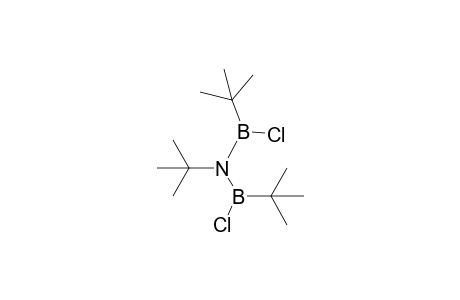 t-Butyl-bis(t-butylchloroboryl)amine