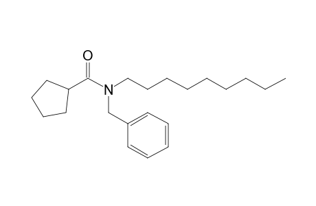 Cyclopentanecarboxamide, N-benzyl-N-nonyl-