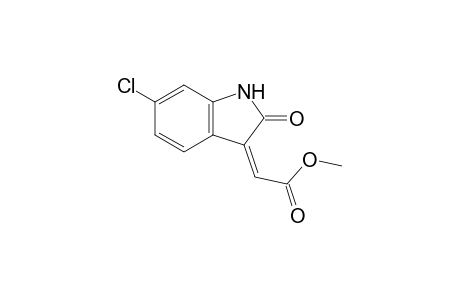 3-(Methoxycarbonyl)methylene-6-chloro-1,3-dihydroindol-2-one