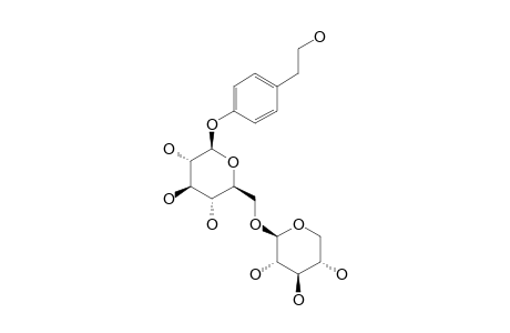 PHENYL-ETHANOL-4-O-BETA-D-XYLOPYRANOSYL-(1->6)-BETA-D-GLUCOPYRANOSIDE