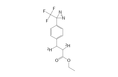 ETHYL-3-[4-[3-(TRIFLUOROMETHYL)-3H-DIAZIRIN-3-YL]-PHENYL]-[2,3-D2]-PROPANOATE