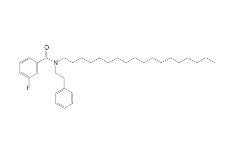 Benzamide, 3-fluoro-N-(2-phenylethyl)-N-octadecyl-