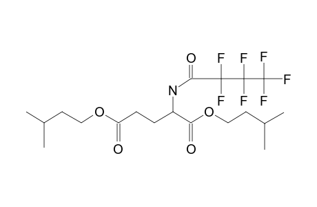 bis(3-Methylbutyl) N-heptafluorobutyrylglutamate