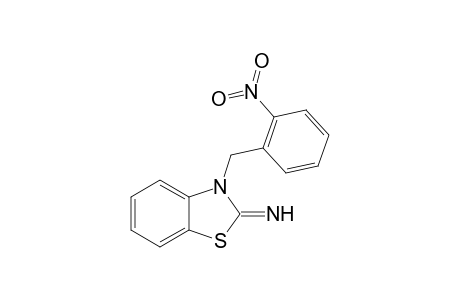 2(3H)-Imino-3-(2-nitrobenzyl)benzothiazole hydrobromide
