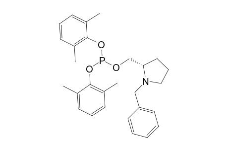 [(2S)-1-Benzylpyrrolidin-2-yl]methyl bis(2,6-dimethylphenyl) phosphite