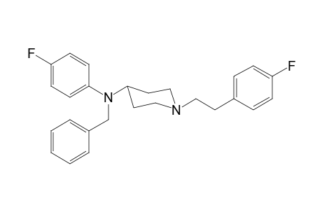 N-Benzyl-N-4-fluorophenyl-1-[2-(4-fluorophenyl)ethyl]piperidin-4-amine