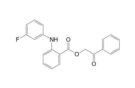 N-(m-fluoropheny)anthranilic acid, phenacyl ester