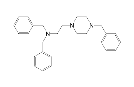 1-(2-Dibenzylaminoethyl)-4-benzylpiperazine