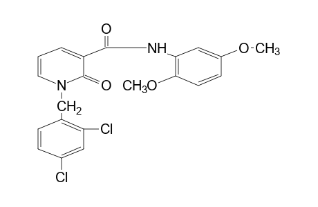 1-(2,4-DICHLOROBENZYL)-1,2-DIHYDRO-2',5'-DIMETHOXY-2-OXONICOTINANILIDE