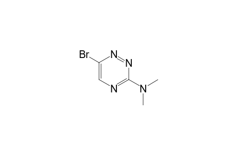 6-Bromo-3-dimethylamino-1,2,4-triazine