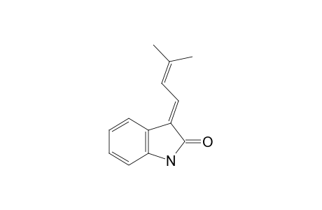 (E)-3-(3-Methylbut-2-en-1-ylidene)indolin-2-one