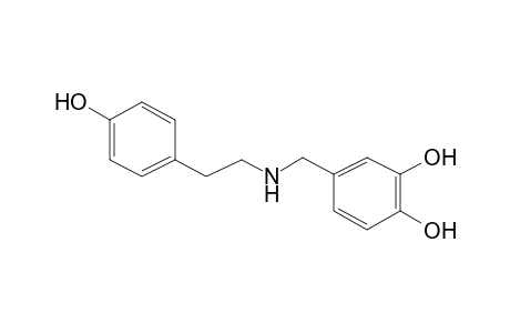 4-(([2-(4-Hydroxyphenyl)ethyl]amino)methyl)-1,2-benzenediol