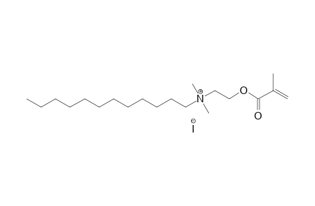 2-DIMETHYL-2-DODECYL-1-METHACRYLOXYETHYL-AMMONIUM-IODINE