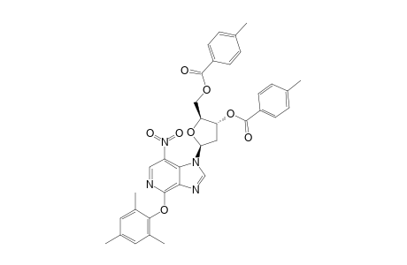 1-[2'-DEOXY-3',5'-DI-O-(4-TOLUOYL)-BETA-D-ERYTHRO-PENTAFURANOSYL]-7-NITRO-4-(2,4,6-TRIMETHYLPHENOXY)-1H-IMIDAZO-[4,5-C]-PYRIDINE