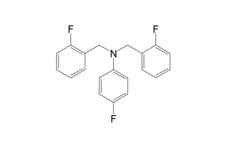 4-fluoro-N,N-bis(2-fluorobenzyl)aniline