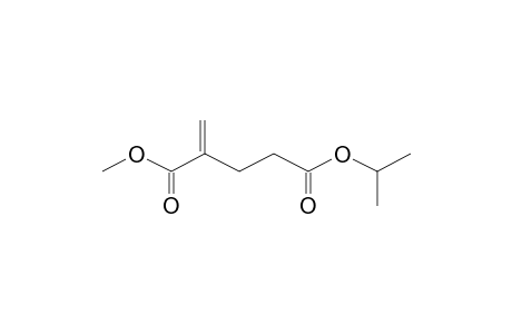 1-O-methyl 5-O-propan-2-yl 2-methylidenepentanedioate