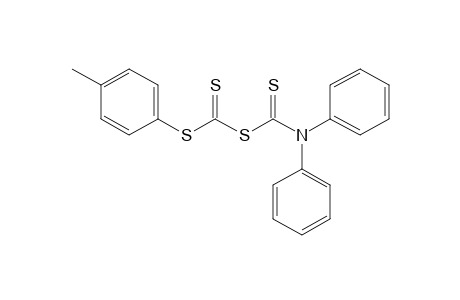 trithiocarbonic acid, p-tolyl ester, anhydrosulfide with diphenyldithiocarbamic acid