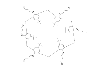 37,38,39,40,41,42-HEXAKIS-(3-AMINOPROPOXY)-PARA-TERT.-BUTYLCALIX-[6]-ARENE