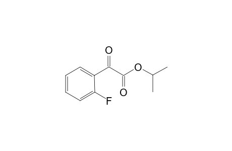 Iso-Propyl-2-(2-fluorophenyl)-2-oxoacetate