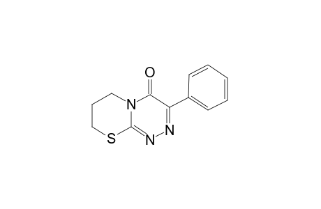 7,8-dihydro-3-phenyl-4H,6H-[1,3]thiazino[2,3-c]-as-triazin-4-one