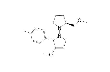 N-(-)-(S)-2-Methoxymethylpyrrolodinyl-(S)-2-(p-methylphenyl)-3-methoxy-2,5-dihydropyrrole