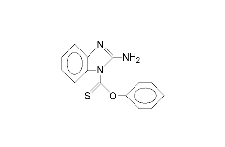 2-aminobenzimidazole-1-carbothioic acid O-phenyl ester