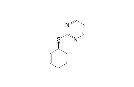 2-[(1S)-cyclohex-2-en-1-yl]sulfanylpyrimidine