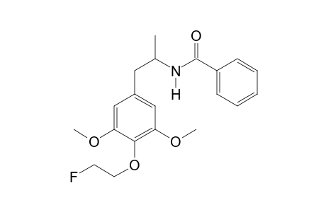 N-(1-[4-(2-Fluoroethoxy)-3,5-dimethoxyphenyl]propan-2-yl)benzamide