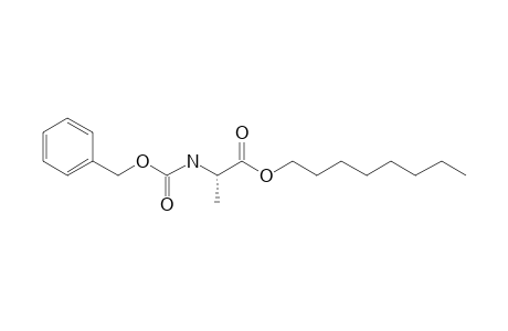 L-Alanine, N-benzyloxycarbonyl-, octyl ester