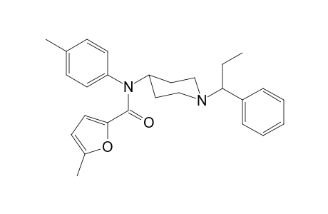 5-Methyl-N-4-methylphenyl-N-[1-(1-phenylpropyl)piperidin-4-yl]furan-2-carboxamide