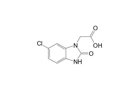 2-(6-Chloranyl-2-oxidanylidene-3H-benzimidazol-1-yl)ethanoic acid