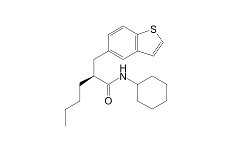 (S)-2-(benzo[b]thiophen-5-ylmethyl)-N-cyclohexylhexanamide