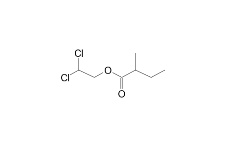 2,2-Dichloroethyl 2-methylbutanoate