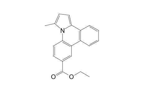 Ethyl 3-methylpyrrolo[1,2-f]phenanthridine-7-carboxylate