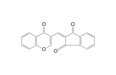 3-[(1,3-dioxo-2-indanylidene)methyl]chromone