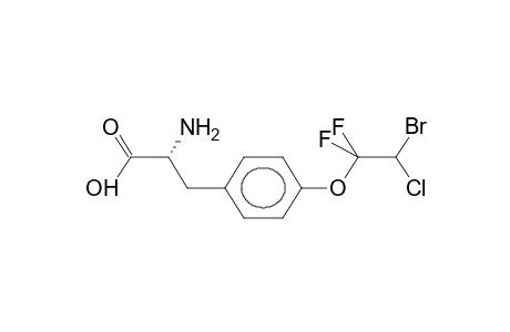 4-(1,1-DIFLUORO-2-CHLORO-2-BROMOETHOXY)-L-PHENYLALANINE