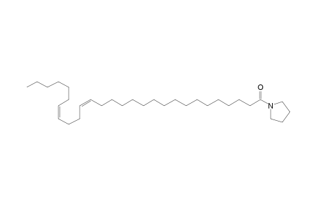 17,21-Octacosadienoic acid, pyrrolidide