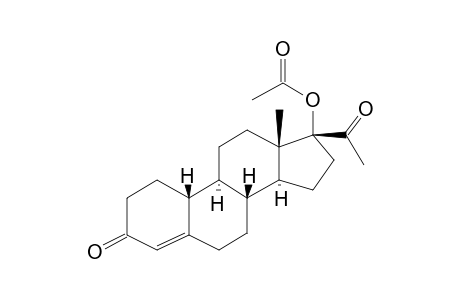 19-Norpregn-4-ene-3,20-dione, 17-(acetyloxy)-