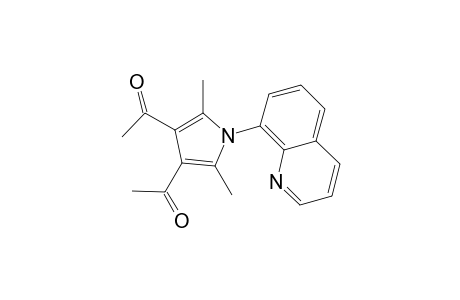 1-Ethanone, 1-[4-acetyl-2,5-dimethyl-1-(8-quinolinyl)-1H-pyrrol-3-yl]-