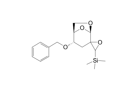 Spiro[5-(Benzyloxy)-1,8-dioxabicyclo[3.2.1]octane-3,3'-2'-(trimethylsilyl)oxirane]