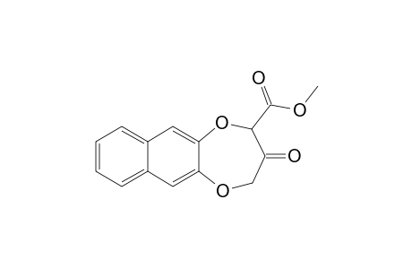 3,4-Dihydro-methyl-3-oxo-2H-naphtho[2,3-b][1,4]dioxepine-2-carboxylate