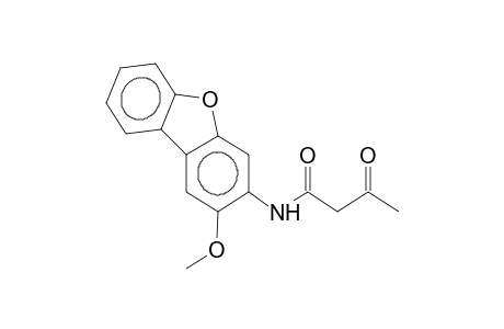 3-acetylacetamido-2-methoxydibenzofuran