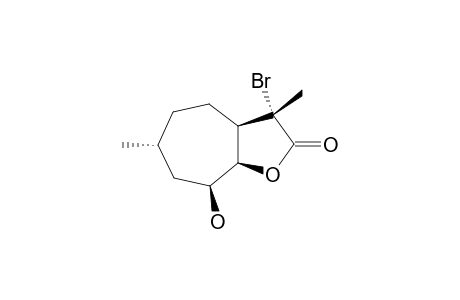 (3A-ALPHA,8A-ALPHA)-3-ALPHA-BROMO-8-BETA-HYDROXY-3-BETA,6-ALPHA-DIMETHYLOCTAHYDRO-2H-CYCLOHEPTA-[B]-FURAN-2-ONE